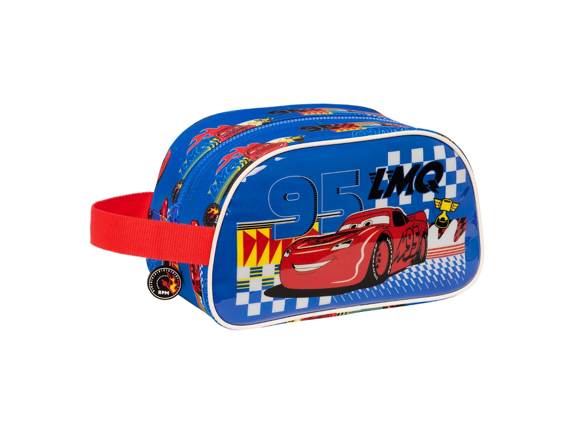Neceser Escolar CARS Race ready (Azul - Infantil)