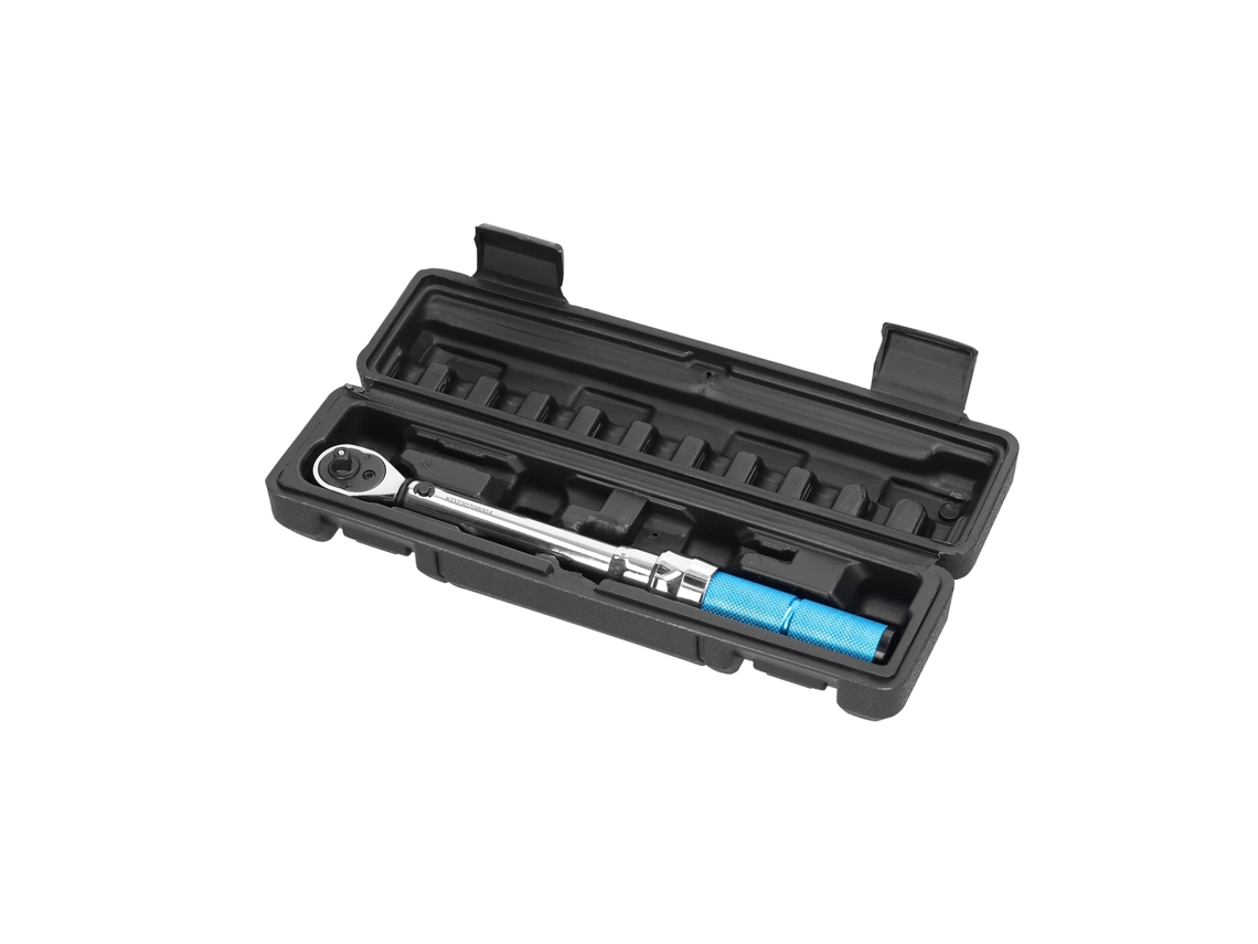 Llave Dinamométrica Ajustable De 5-25 Nm, De 1/4 De Pulgada, De Acero Cromo-vanadio, Con Estuche, Para Reparaciones De Automóviles, Bicicletas Y Del Hogar.