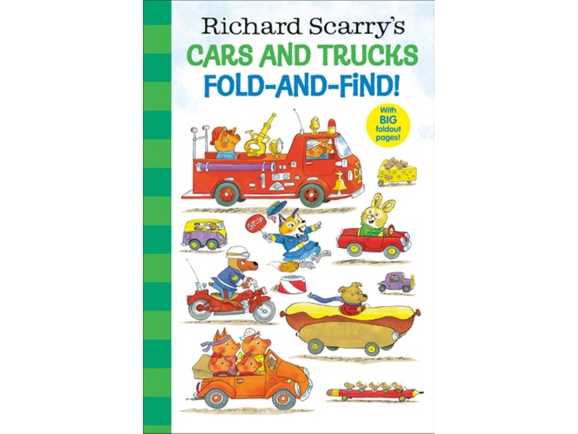 Libro Richard Scarrys Cars And Trucks Fold-and-find! De Richard Scarry (inglés - Tapa Dura)