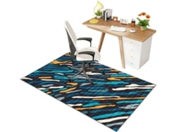 Alfombrilla Silla Oficina Suelo, Madera Baldosas, Protector Suelos Juegos, Multiusos Casa, 80 X 120 Cm