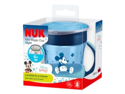 Taza Nuk Mini Magic Night Mickey Blue 160 ml Brilla en la oscuridad