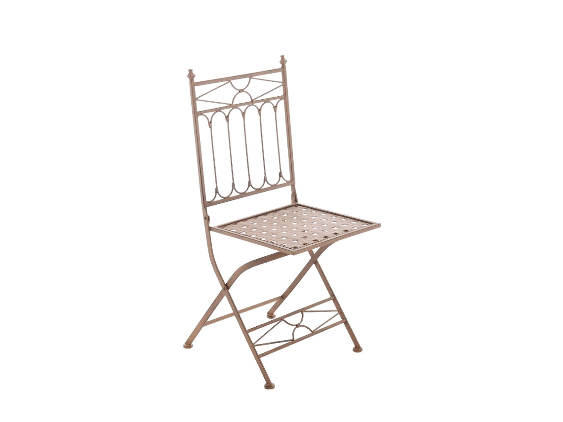 Silla plegable Asina marrón antiguo Clp