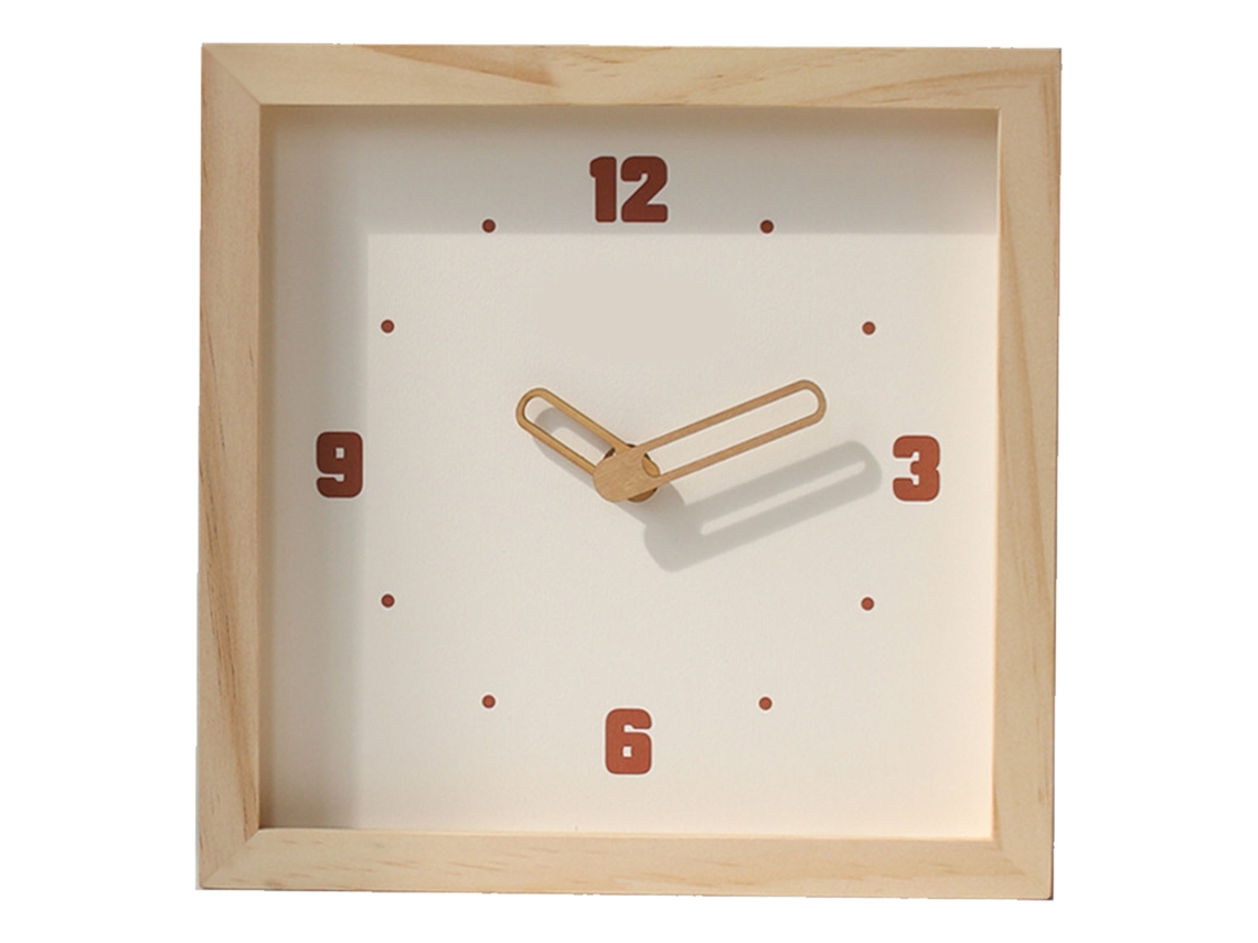 Reloj de pared (silencioso a pilas)