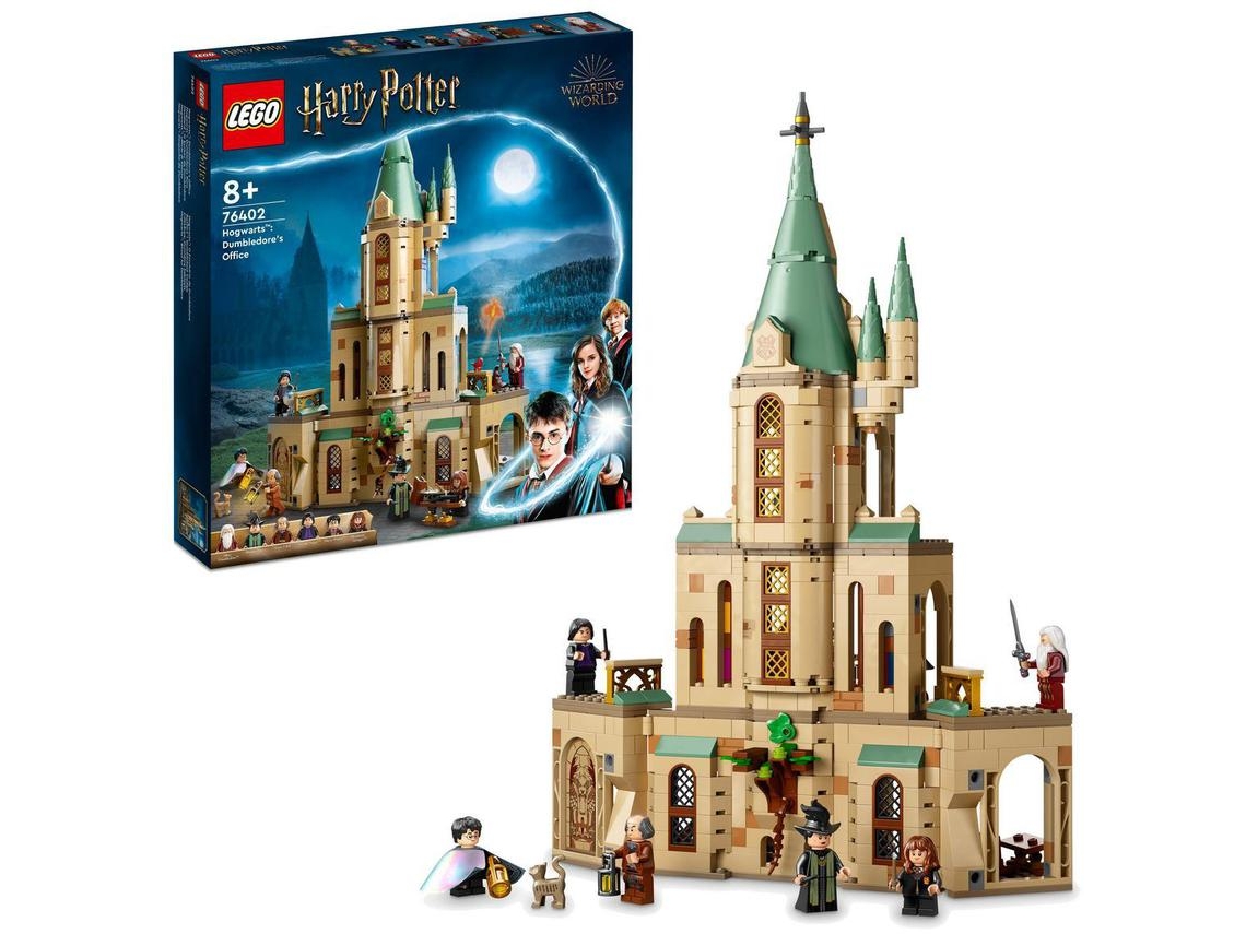 LEGO Harry Potter: Hogwarts™: O Escritório de Dumbledore, kit de construção de castelo mágico para crianças 8+ (654 peças)
