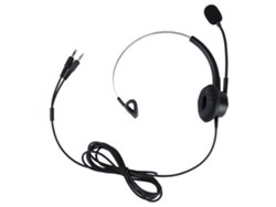 Auriculares Hd Ajustables, De Plástico Antiestático Cómodo, Con Conector De Repuesto De 3,5 Mm.