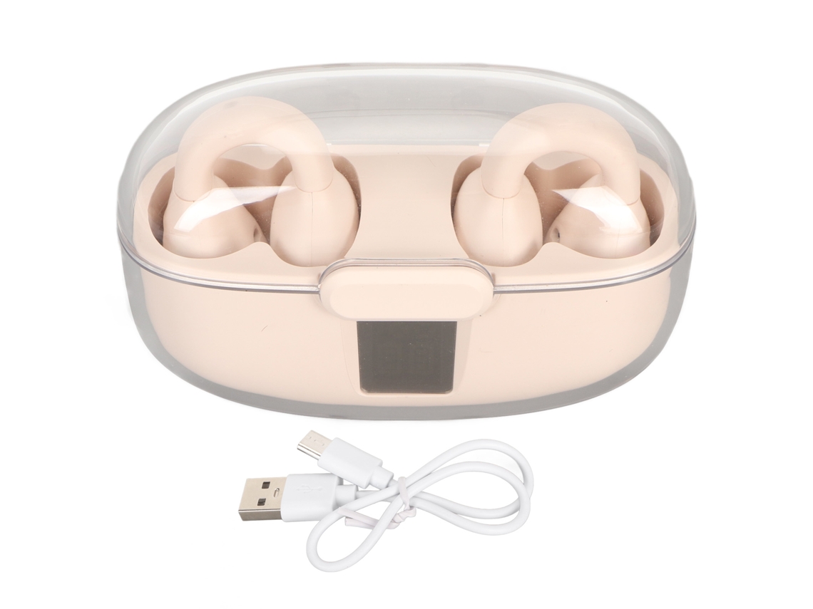 Auriculares Bluetooth 5.3 Con Clip, Conducción Ósea, Resistentes Al Agua Ipx4, Estéreo Hifi De Oído Abierto.