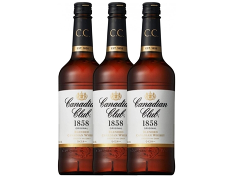 Whisky SUNTORY Blended Suntory Canadian Club (0.7 L - 3 unidades)