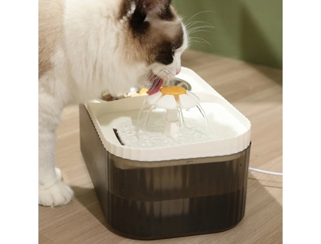 Comedero Y Bebedero Fuente Automática Para Mascotas KLACK: Mantén A Tu Mascota Hidratada Y Alimentada De Forma Práctica Y Automática