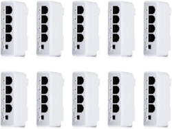 10 Piezas De Extensor En Cascada Pasivo Poe De 4 Puertos De 1 A 3 Ieee802 3af