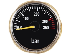 Manómetro de presión de aire mini para buceo de 350 bar con rosca G1/8 SFUSHOS