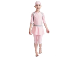 Traje De Baño Islámico Para Niñas, Estilo Burkini Modesto, Traje De Playa Para Niños De 3 A 15 Años.