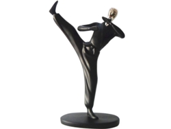 Escultura Decorativa Única De Taekwondo En Resina Para Mesa, Pared, Hogar, Oficina, Deportes