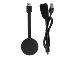 Adaptador Inalámbrico Hdmi De 5 Ghz Y 300 Mbps Para Duplicar La Pantalla En Resolución 1080p En Teléfonos Móviles.