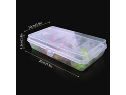 Kit De Señuelos De Pesca Con 234 Piezas: Anzuelo Para Popper, Jig, Emerillones Y Estuche Transparente Portátil.
