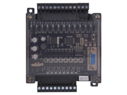 Módulo De Control Industrial Con Controlador Lógico Programable (plc) Fx1n 20mt En Caja Marrón.