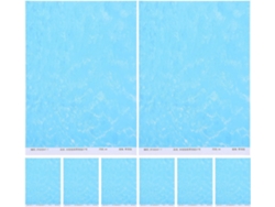 8 Pegatinas De Ondas De Lago Para Manualidades, Autoadhesivas, Con Textura.