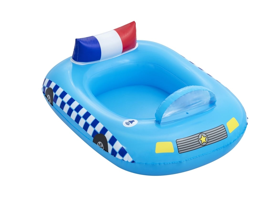 34153 Flotador Y Barca Hinchable Para Bebé - Azul*