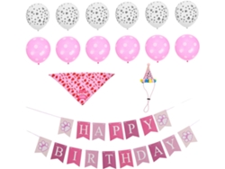 Artículos Fiestas Cumpleaños Temática Canina Pancarta Decorativa Cachorros Adornos Perros Kit