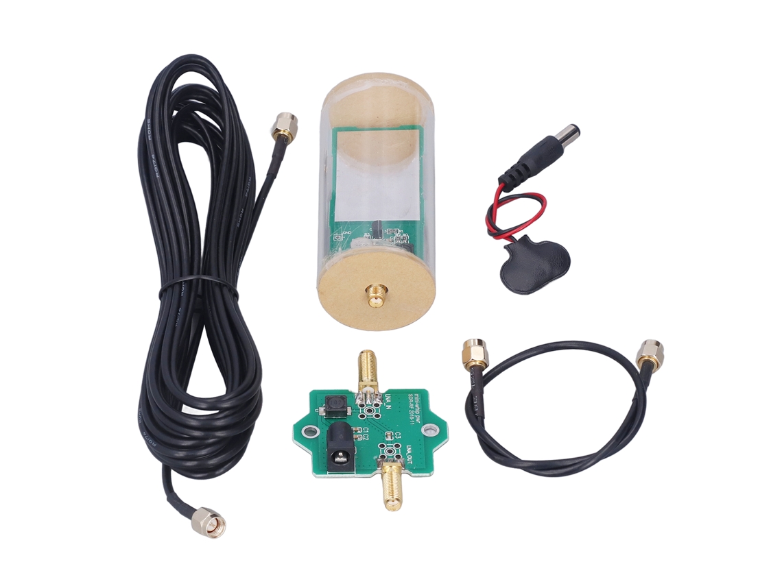 Antena Activa Mini Látigo Con Módulo Rtl-sdr Para Radio De Onda Media, Corta Y Ultracorta.