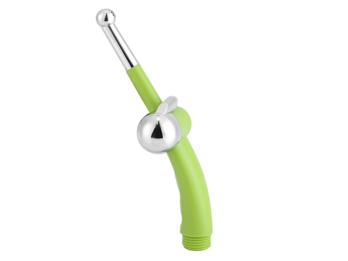Pistola de ducha de bidé portátil ajustable, higiénica, verde
