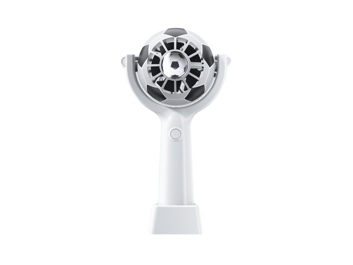 Ventilador Portátil Eifson Formato Balón De Fútbol Con 3 Velocidadesblanco