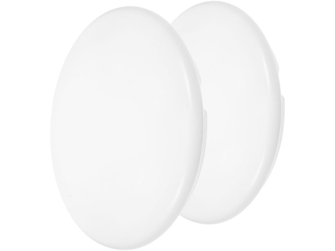 Juego de 2 lámparas de techo redondas para ventiladores e iluminación de repuesto para cocina y SFUSHOS