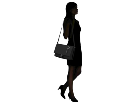 Bolsa De Hombro Samsonite Para 133 "Negro En Curso