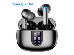 Auriculares Bluetooth, Estéreo Digital Con Pantalla, Cancelación De Ruido De 7 Horas, Micrófono.