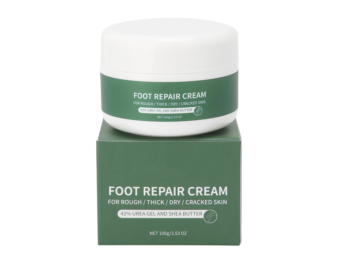 Crema para el cuidado de los pies (hidratante y eliminadora de piel muerta)