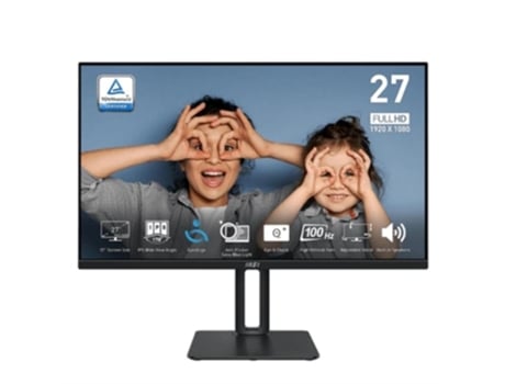 Monitor MSI 27 Pulgadas Mp275p Ips Fhd100hz Vga Hdmi Mm - Dsp0000020567