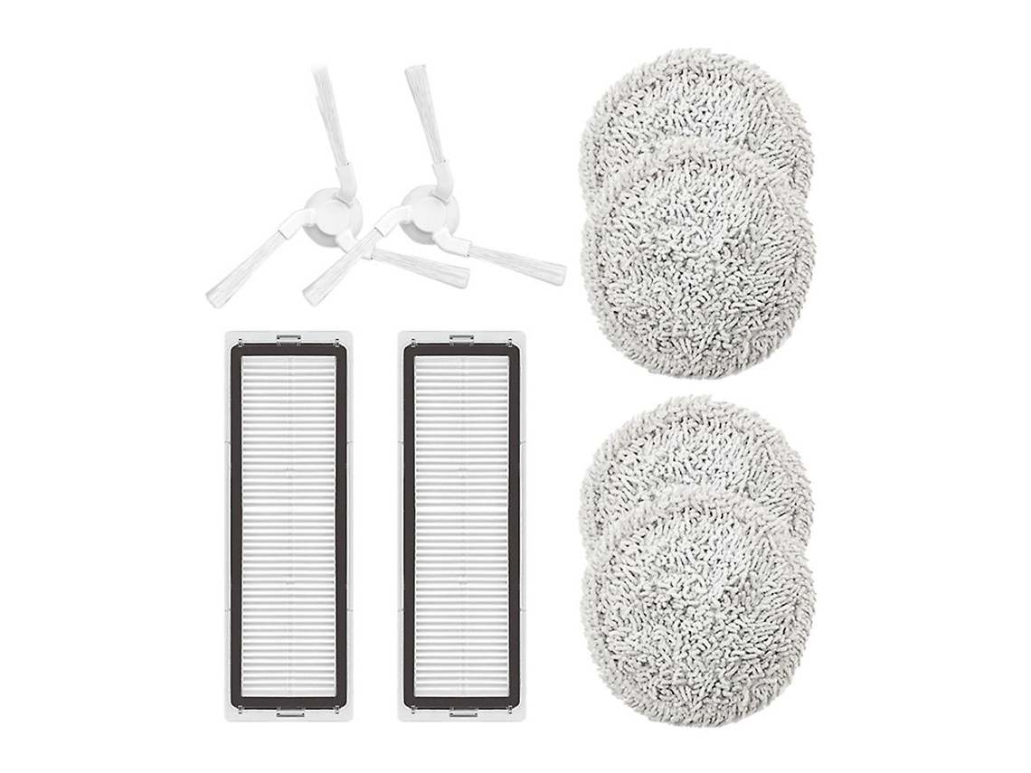 Filtro de escova lateral e esfregão para xiaomi stytj06zhm mijia pro robot