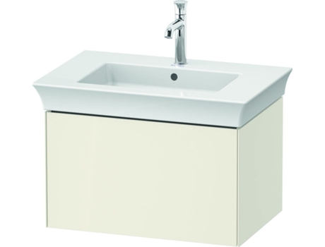 DURAVIT Tulip blanco, mueble de baño montado en la pared, ancho 684 x profundidad 458mm, con 1 extractor, con tecnología de punta, WT42410