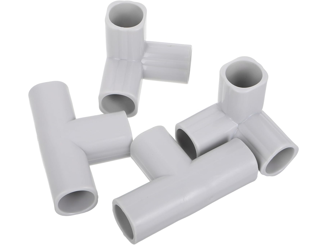 Conector En T Accesorios Parque Infantil De Plástico Para Bebés, Para Interiores Y Exteriores, 4 Piezas, Montaje