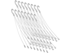 50 Ganchos De Plástico Para Macetas, Prácticos Ganchos Blancos Con Capacidad De Carga Para Balcón Y Dormitorio