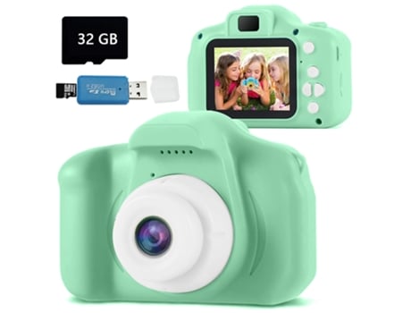 ELKUAIE Cámara para niños Cámara digital para niños Videocámara Cámara para niños