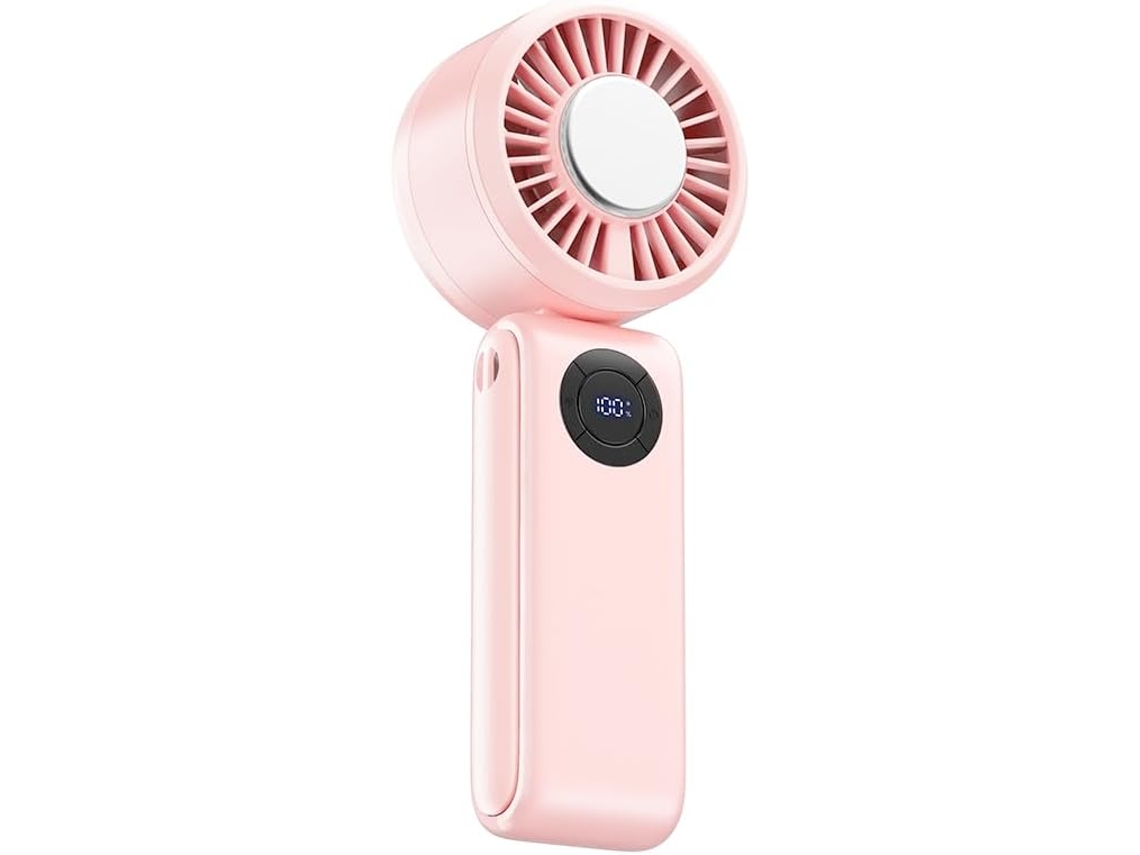 Ventilador Portátil Plegable De 90° Con Enfriamiento Rápido