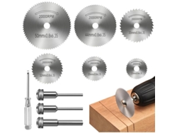 Discos De Corte Para Herramientas Rotativas Hss, Cuchillas De Taladro Para Madera Plástico Y Metal 8 Piezas