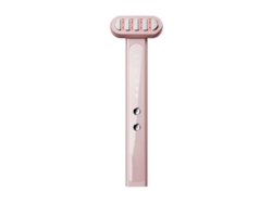 Varita de terapia de luz roja 4 en 1, masajeador facial y de cuello para arrugas, manchas oscuras, enrojecimiento y textura de la piel, rosa Bestvite