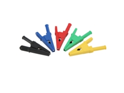 10pcs Pinzas De Prueba Eléctricas Apertura 20mm Conductividad Térmica Buena Clamp De Prueba Seguro Tipo Para Pruebas Electrónicas
