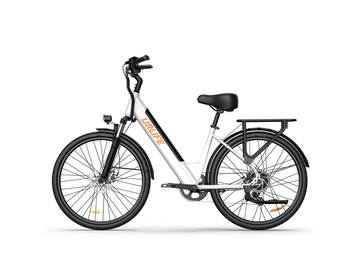 Bicicleta Eléctrica Urlife E26 Para Adultos, 250 W, Batería Extraíble De 36 V Y 13 Ah, 25-32 Km/h, Doble Autonomía De 60/80 Km, Cambio Shimano De 7 Ve