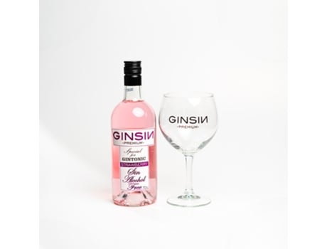 Gin sin Alcohol Kit Ginsin Fresa