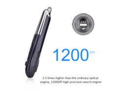 Ratón Óptico Inalámbrico De 2.4 Ghz Pr-08 Con Lápiz Táctil, Presentador Láser, Escritura Manual Y Diseño Ergonómico