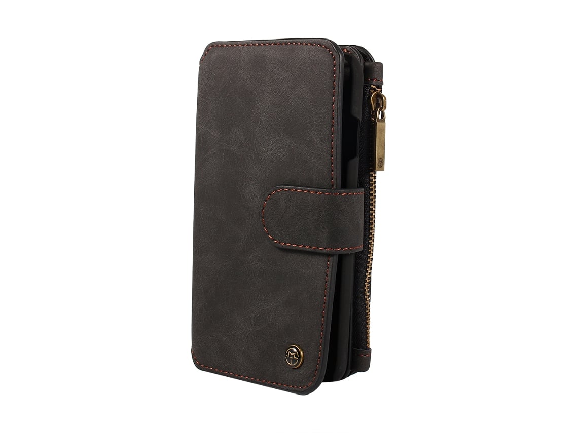 Caja Protectora (adsorción Magnética, Función De Cartera) Apple 6/6s Negro Iphone6/6s
