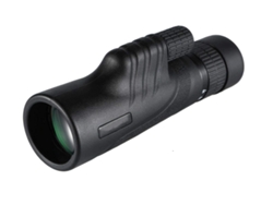 Telescopio monocular de prisma de alta potencia con visión nocturna de baja intensidad, zoom HD de 10x30x42, impermeable, compacto de bolsillo, Yizhood (negro)