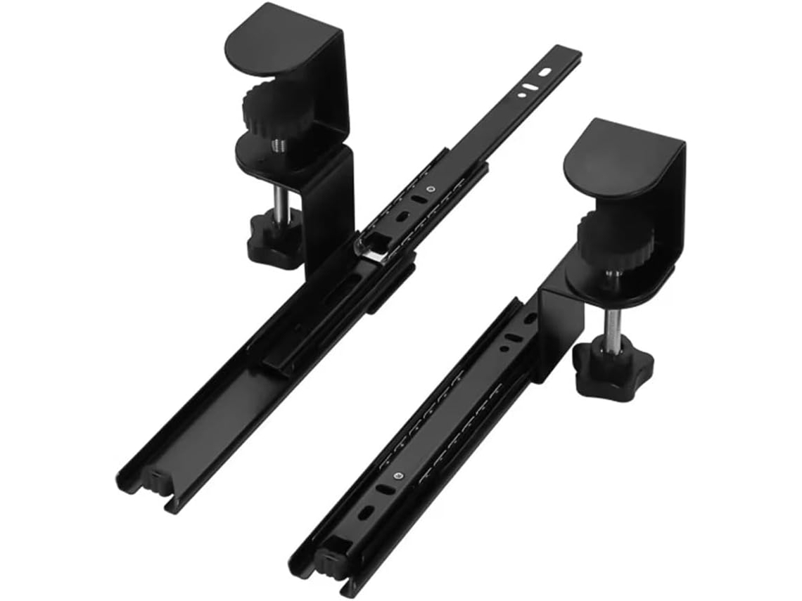 Soporte De Extensión De Teclado Sin Perforaciones, Para Debajo De La Mesa, Bandeja Para Cajón