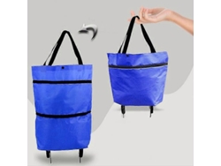 Bolsa plegable para carrito de compras GOKOCO con ruedas