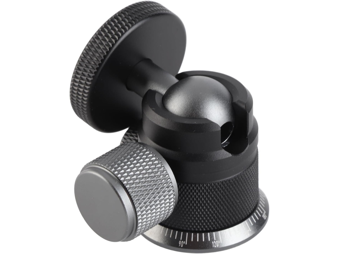 Cabezal De Bola De Aleación De Aluminio, Rotación De 360 Grados, Un Solo Disparo.