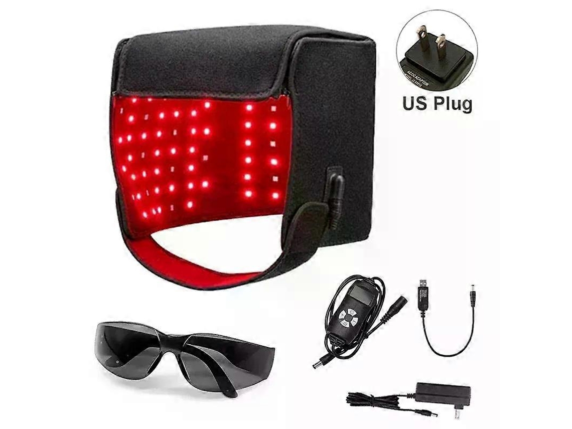 Gorro terapéutico con luz LED roja