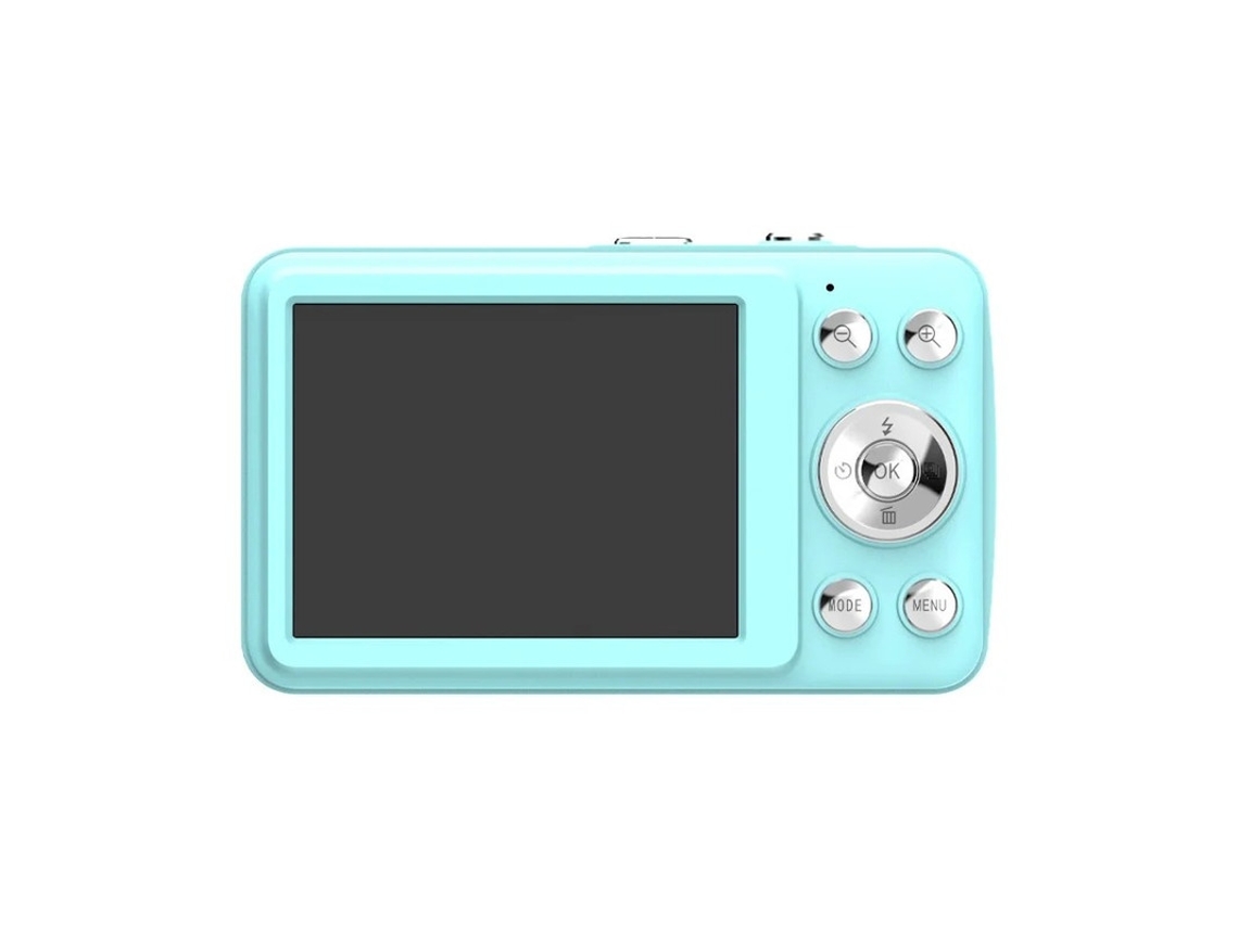 Cámara digital compacta Yizhood 1080p HD, 32 GB de memoria, zoom 16x, enfoque automático, pantalla LCD azul