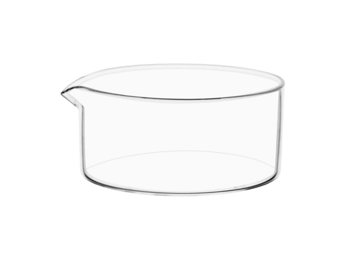 Taça De Cristal De Vidro De 90 Mm Com Bico Para Despejar
